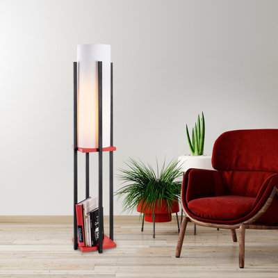 Lampe sur pied colonne 9,83 "Cawe