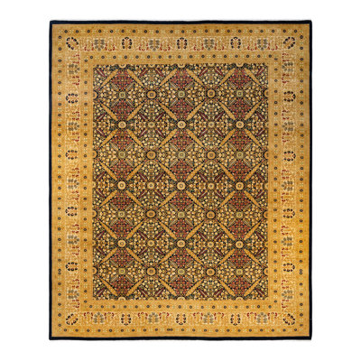 Classic One-of-a-Kind 9' 2" X 11' 1" Hand Knotted Area Rug