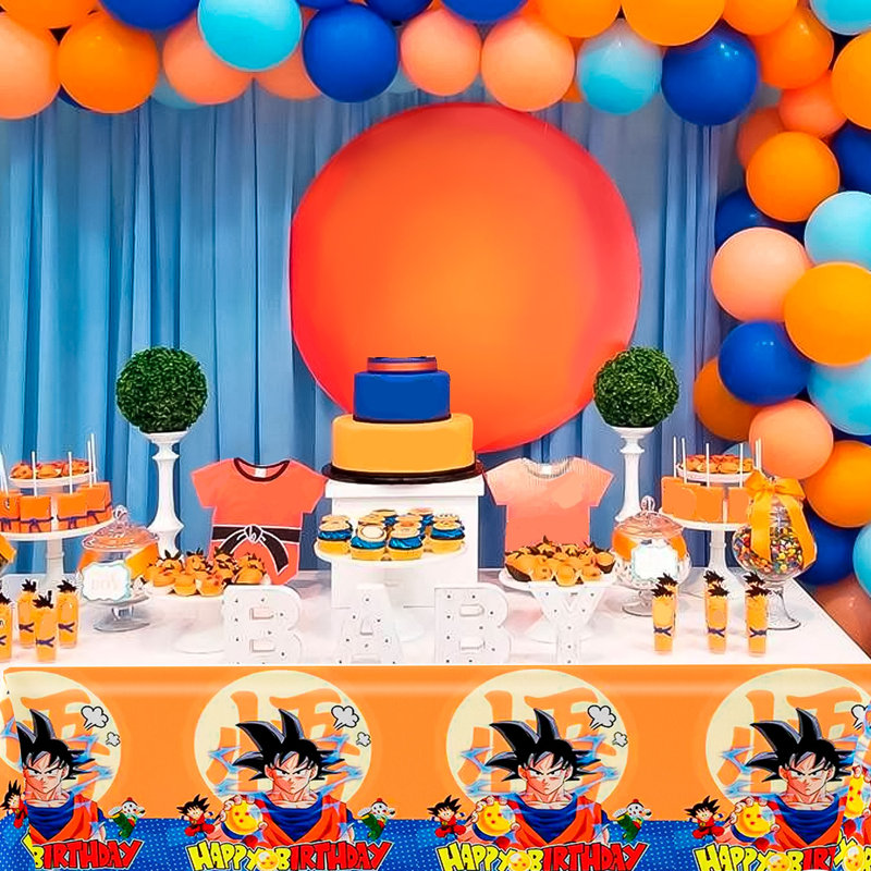 3 Pcs Dragon Ball Z Table Cloth Set