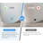 Smart Toilet, Built - In Bidet, Auto Open/Close, Flush, Heated Seat, Bubble Wash, Multiple Wash Modes, Night , Digital Display, Foot Operated Sensor, Emergency Battery Back Up, Nozzle Self Cleaning,