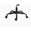 Chaise de bureau en similicuir noir