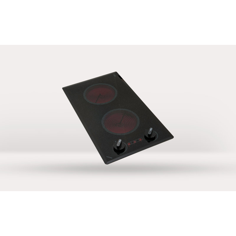 Kenyon Mediterranean 20" Black Electric Cooktop