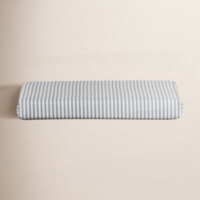 Birch Lane Polo Stripe 2" Dining Chair Seat Pad with Ties