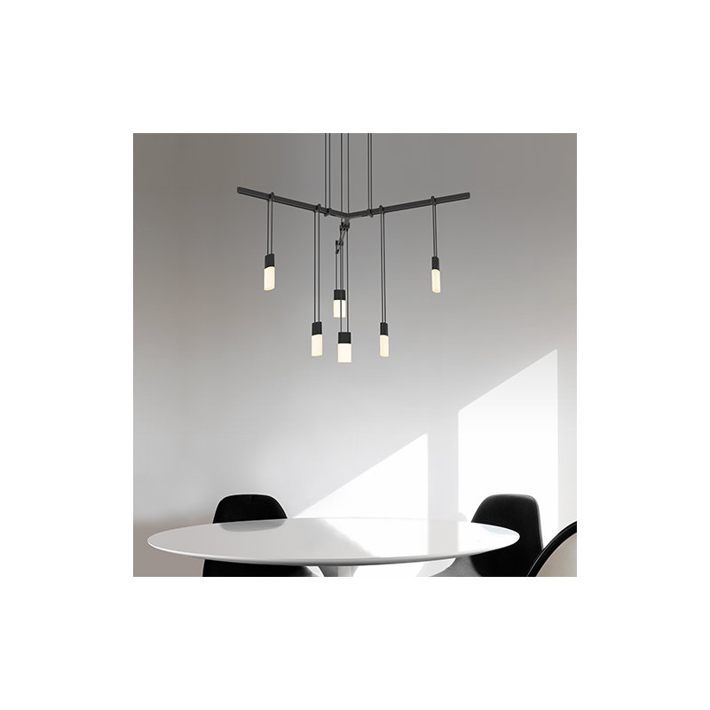 Suspenders 6 - Light LED Pendant