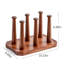 Olid Wood Cup Holder | Inverted Drainage Storage Rack | High End Home Storage Rack