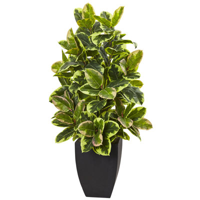Plante à feuillage artificiel 34,5 "en pot