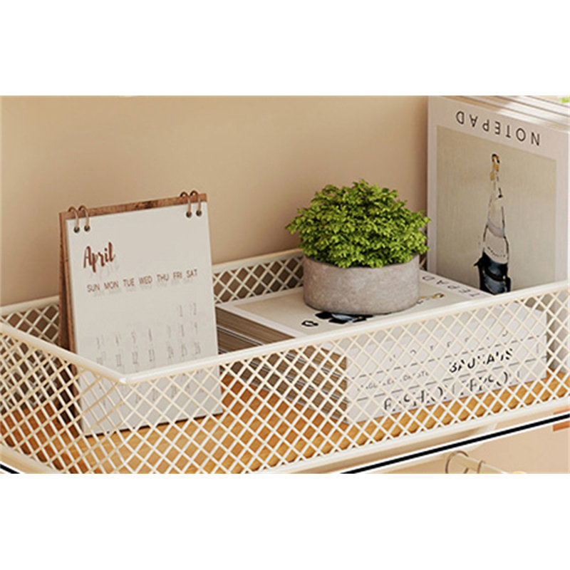 Tablette flottante Veonka, H 12,6 po x l 15,75 po x P 3,94 po, Naturel / blanc