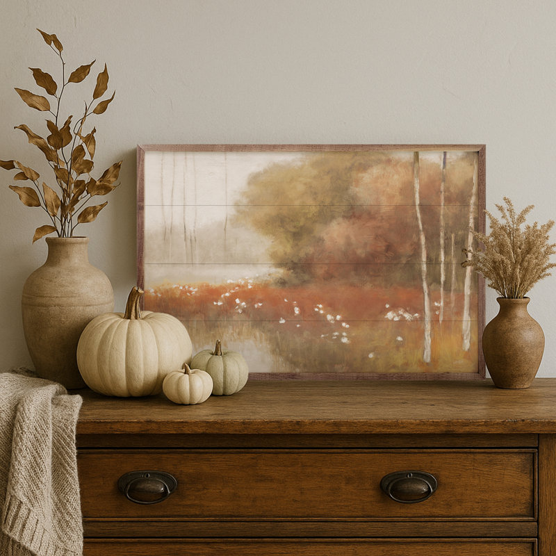 «Pinkerton Autumn Midst Crop» par Julia Purinton, H 24 po x l 36 po