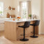 Tabouret de bar pivotant à hauteur réglable Zager-1432290918-1432290916