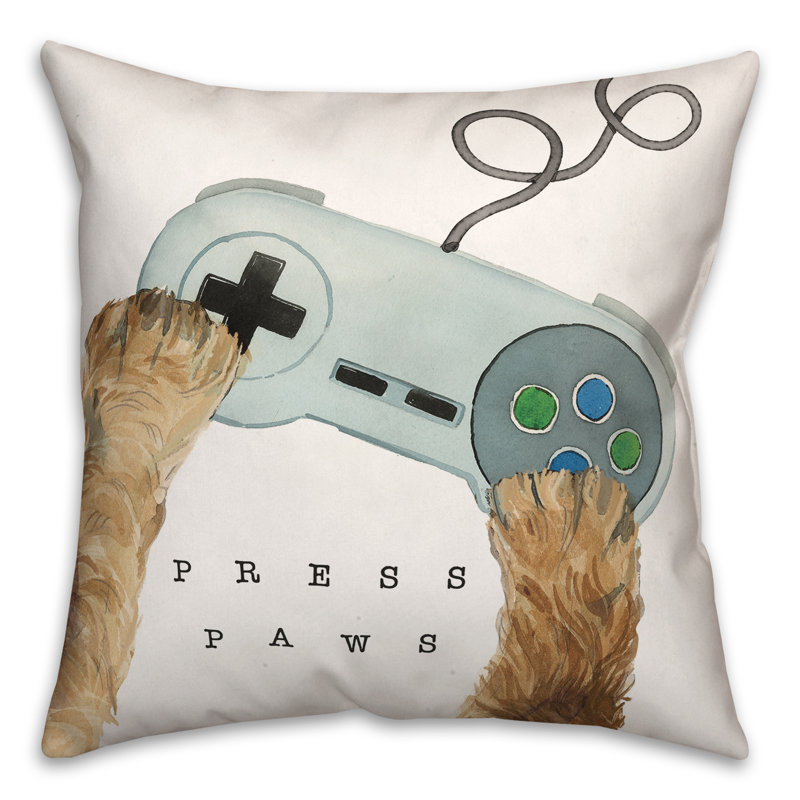 Polyester Throw Square Pillow Cover & Insert