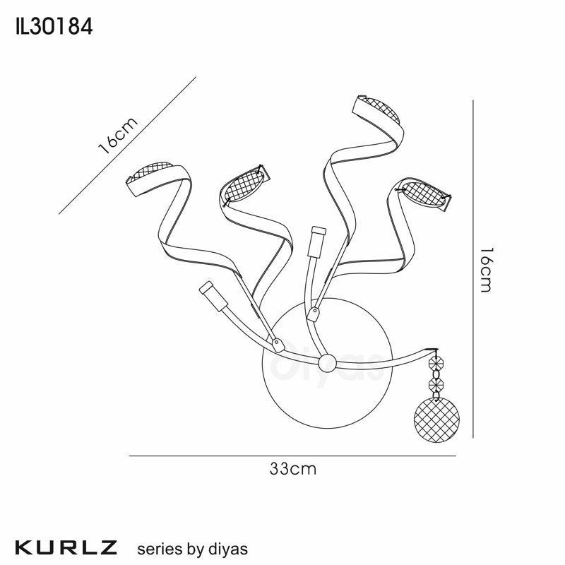 Whiting Armed Sconce