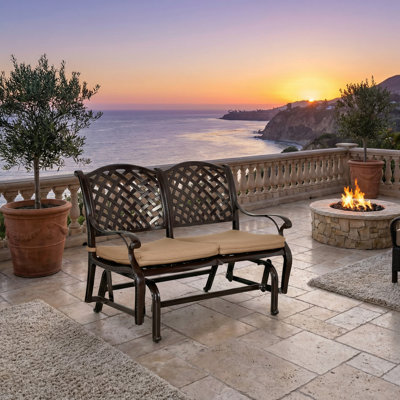 Gerran Aluminum Outdoor Bench