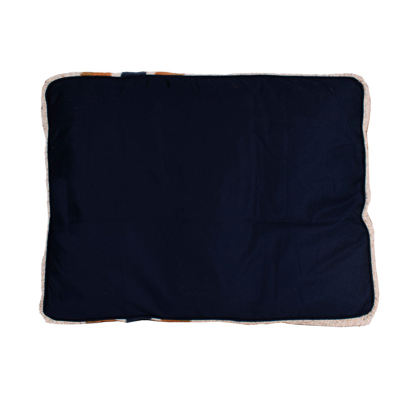 Napper Pillow Dog Bed, Small (28" W x 20" D x 5" H), Oatmeal