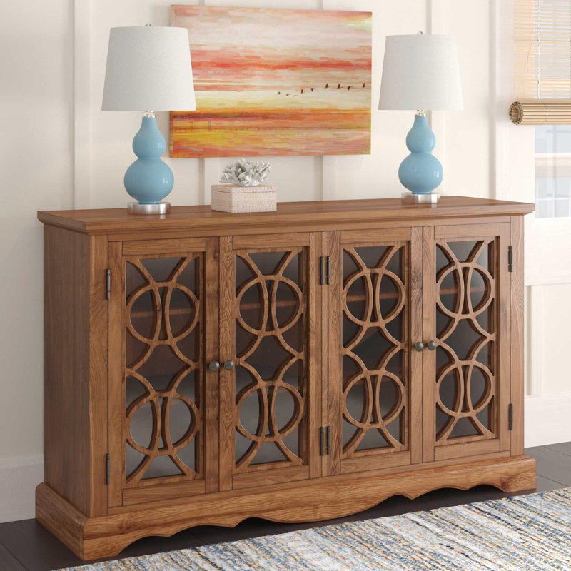 Adeodato 60'' Console Table, Oak