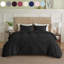 Housse de couette unie Black King-125981129-125981133