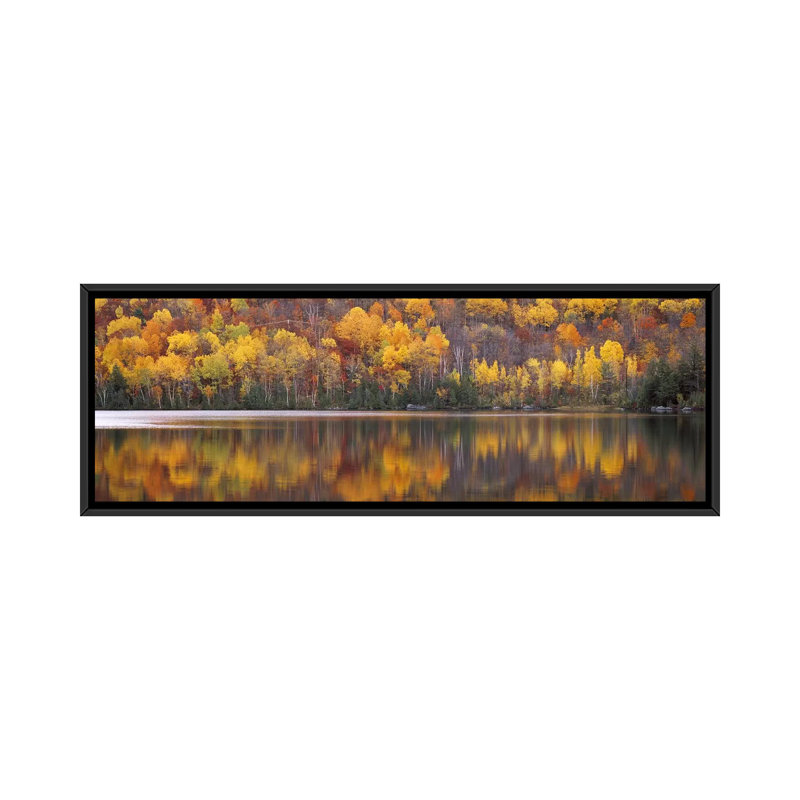 Laurentide, Québec, Canada - reproduction de photo panoramique sur toile tendue, H 12 po x l 36 po x P 1,5 po