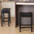 Backless Saddle Upholstered 26" Counter Stool with Wood Frame-867278263-867278262