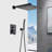12" Rain Shower Head Systems Wall Mounted Shower-118534749