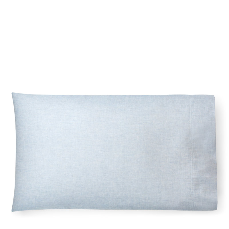 Graydon Melange Pillowcase Set of 2, Chambray, King