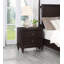 Table de chevet 2 tiroirs Manke