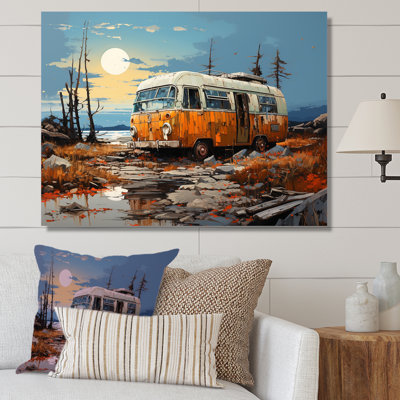 " Minimalism Camping Van Travel "
