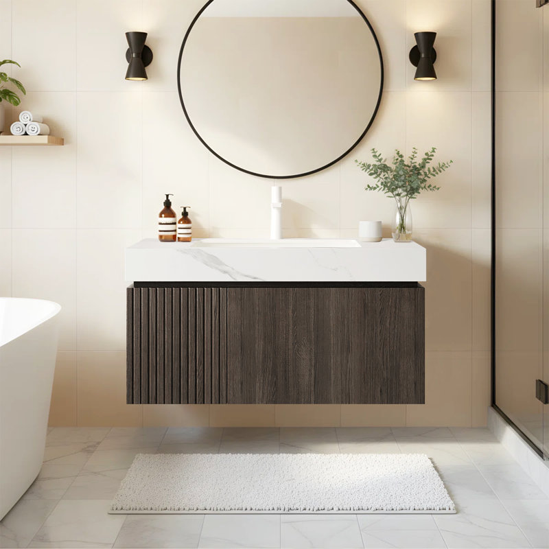 Meuble-lavabo moderne 36 po Modern Family