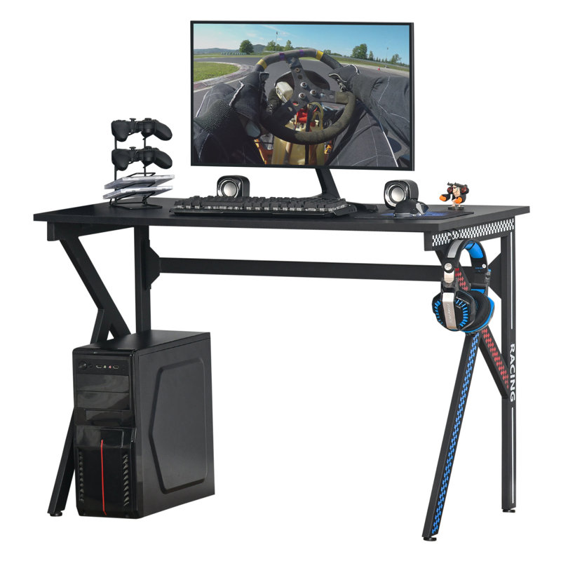 Yaiza Metal Base Writing Desk