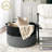 Xxxlarge Blanket Basket 21.7" X 21.7" X 13.8" Woven Storage Baskets Soft Cotton Rope Toy Baskets Storage Kids Decorative Laundry Basket For Home, Perfect For Living Room,-591452040