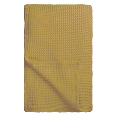 Alba Waffle Weave Bed Throw