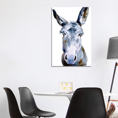 Sweet Donkey II by Jennifer Paxton Parker - Wrapped Canvas Gallery-Wrapped Canvas Giclée