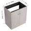 Ensemble de meuble-lavabo moderne 30 po - Kaki-2001039214