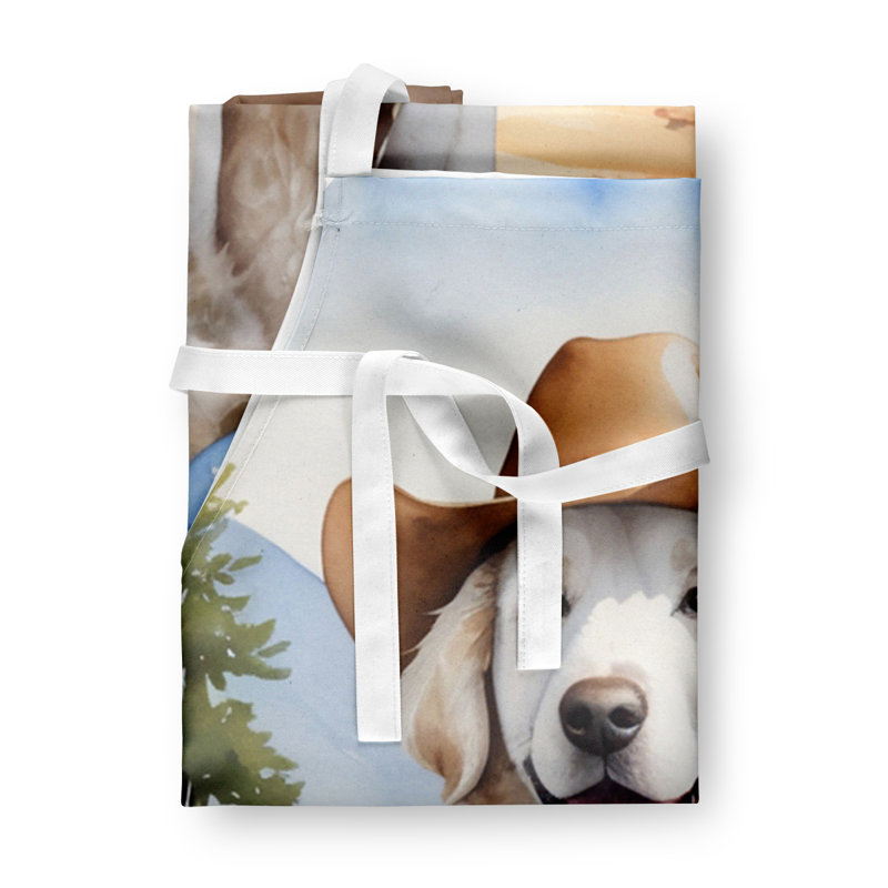 Tablier de bienvenue Kuvasz Cowboy