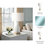 28" Casetta Glass Table Lamp, Clear/White