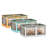 3Pcs Foldable Storage Bins with Lid 4 Doors Collapsible Stackable Closet Organizer Containers with Lock 4Pcs Wheels-267143927-267143921