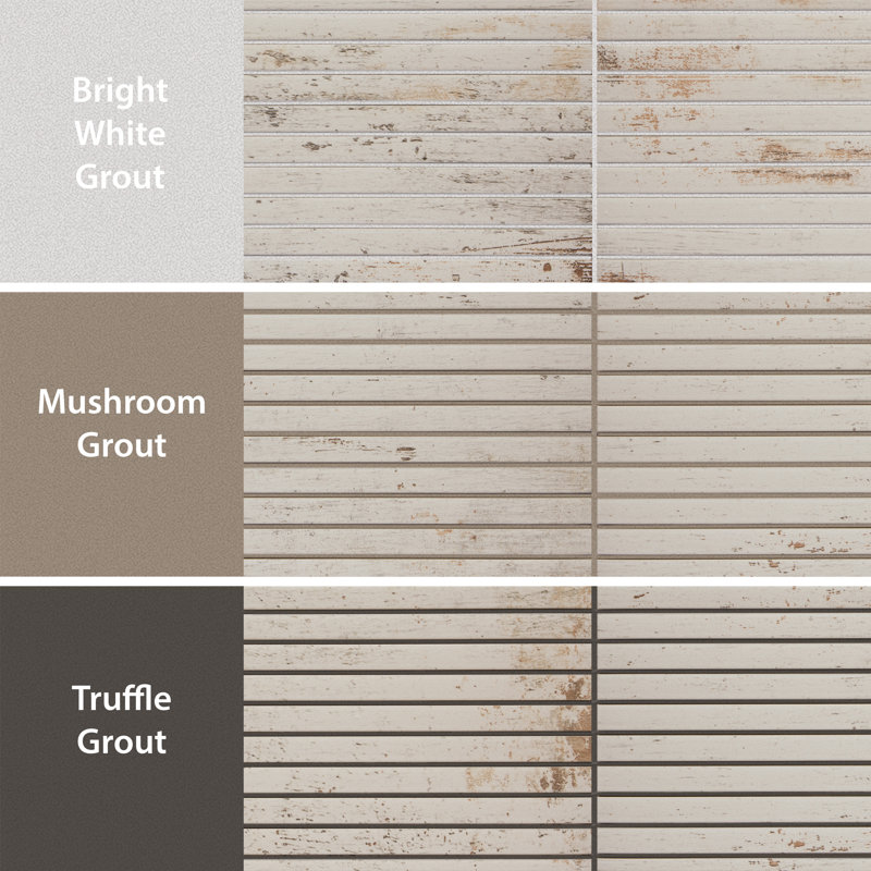 Retro Strata 6-7/8 In. X 14 In. Porcelain Floor And Wall Tile
