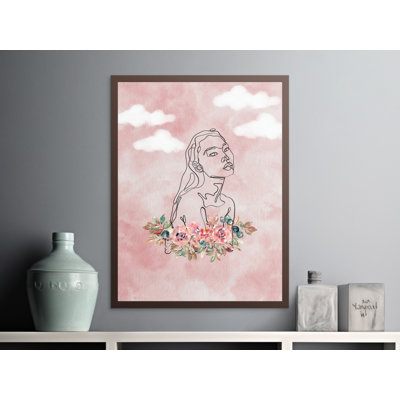 Collum Single Picture Frame Print