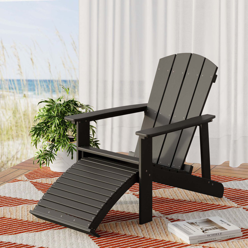 CHAISE ADIRONDack HUNTER FLODING AVEC HTTAWAY OTTOMAN