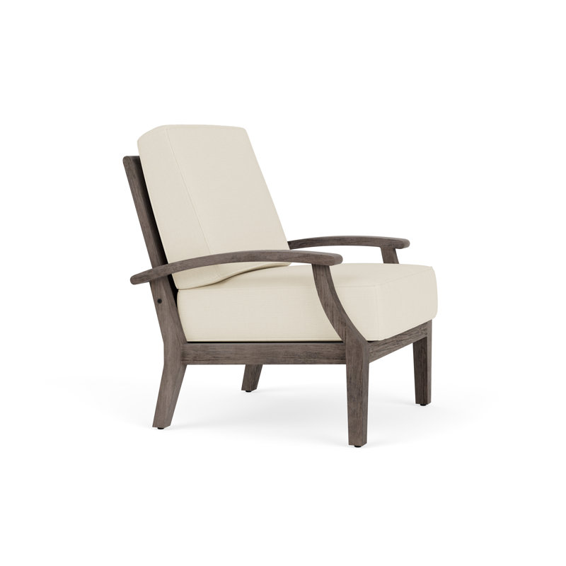 Frontier Outdoor Lounge Chair, Bark, Wayfarer Dune