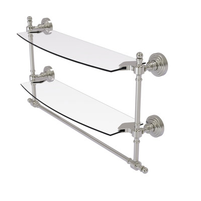Retro Wave 2 Piece Tiered Shelf