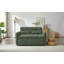 52.8" Adjustable Loveseat Convertible Sofa Bed
