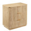 Commode à tiroirs, large commode moderne à motif ondulé, meuble télé, table de chevet, tiroir en bois pour chambre à coucher, salon, couloir