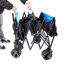 Chariot de camping pliable avec cadre en acier et frein-113981132-113981134
