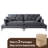 75.6'' Upholstered Deep Sofa with Foldable Armrests-1641070792