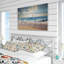 Ensemble de housse de couette - collage scandinave jaune et blanc-977105168