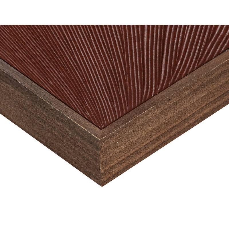 Peinture encadrée, Marron