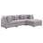 4-Piece Upholstered Sectional Sofa