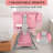 Baby Bassinet And Bedside Sleeper For Baby , 7 Height Adjustable Bedside Bassinet With Wheels-110145513
