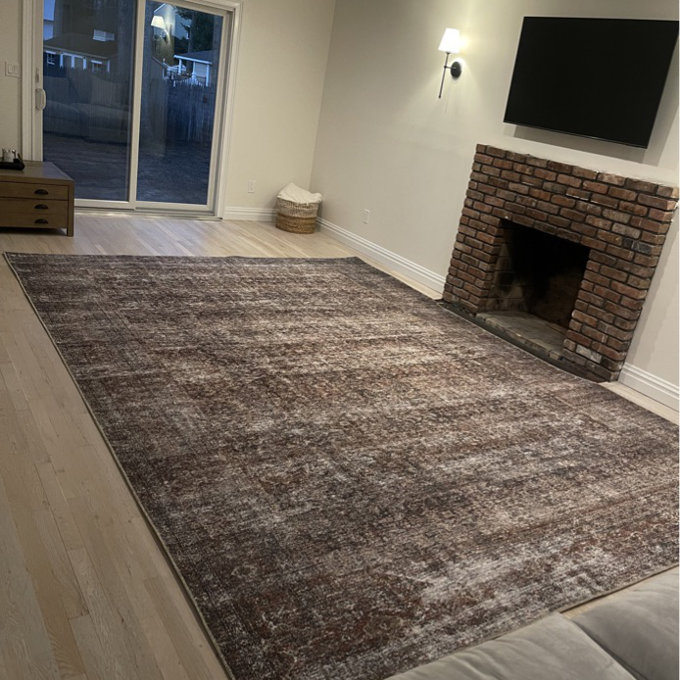 Amber Lewis x Loloi Billie Oriental Tobacco/Rust Area Rug & Reviews