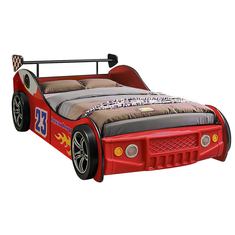 Supreme Energy Racing Car Bed, Red