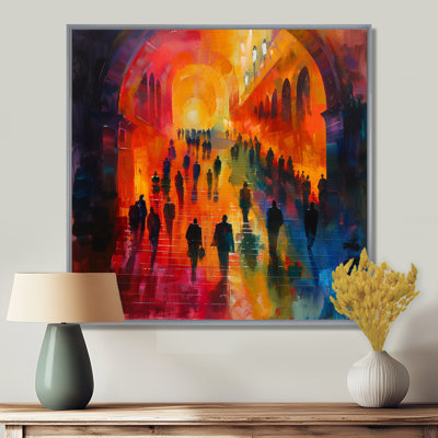 Rideau rouge orange appelant l'opéra II